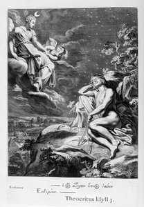 Měsíc a Endymion, 1655 od Michel de Marolles