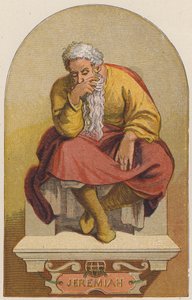Jeremiáš (barevná litografie)