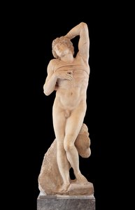 V zajetí, známý jako The Dying Slave od Michelangelo Buonarroti