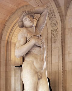 V zajetí, známý jako The Dying Slave od Michelangelo Buonarroti