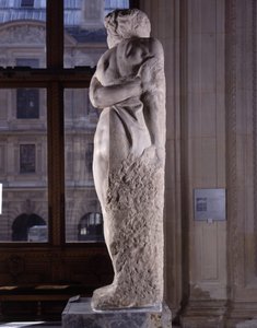 V zajetí, známý jako The Rebel Slave od Michelangelo Buonarroti