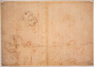 Konstrukce opevnění pro rohovou bránu od Michelangelo Buonarroti