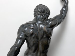 Nude bacchants jezdící na panterech, cca 1506-08 (bronz) od Michelangelo Buonarroti