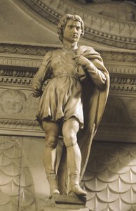St Proculus, od Michelangela (1475-1564), kostel San Domenico v Bologni, Emilia Romagna od Michelangelo Buonarroti