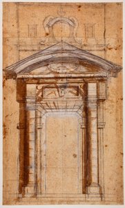 Studie pro Porta Pia od Michelangelo Buonarroti