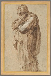 Studie truchlící ženy od Michelangelo Buonarroti