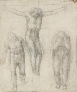 Ukřižování, 16. století od Michelangelo Buonarroti