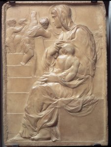 Madona ze schodů od Michelangelo Buonarroti