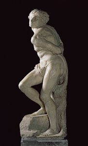 Vzpurný otrok, 1513-15 od Michelangelo Buonarroti