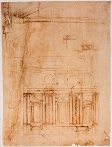 Nástěnný prospekt pro vavřinecké prázdniny od Michelangelo Buonarroti