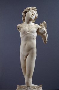 Mladý lukostřelec, cca 1490 (mramor) od Michelangelo Buonarroti