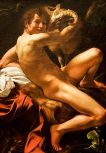 Svatý Jan Křtitel od Michelangelo Merisi da Caravaggio