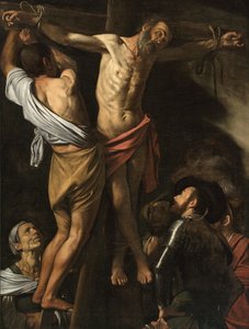 Ukřižování svatého Ondřeje, 1606-07 od Michelangelo Merisi da Caravaggio