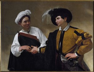 Věštkyně (olej na plátně od Michelangelo Merisi da Caravaggio