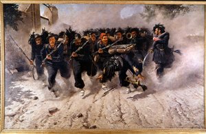 Náklad bersaglierů na Porta Pia 20. září