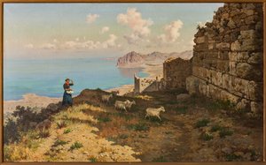 Kyklopské hradby hory Erice od Michele Cortegiani