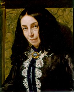 Elizabeth Barrett BROWNING, Detail portrétu