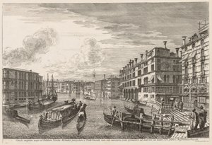 Pohledy na Benátky: Canal Grande, 1741. od Michele Marieschi