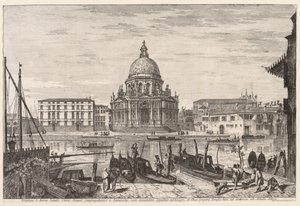 Pohledy na Benátky: S. M. Della Salute, 1741. od Michele Marieschi