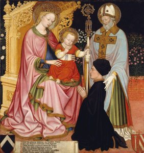 Madona a dítě s dárcem, Pietro de