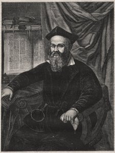 Portrét Marca Antonia de Dominis (Markantun de Dominis) (1556-1624) dalmatský duchovní, odpadlík a vědec - rytina G J Delff podle Mierevelta od Michiel Jansz. van (after) Mierevelt
