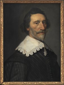 Nizozemský básník a historik Pieter Cornelisz Hooft (1581-1647) od Michiel Jansz van Mierevelt