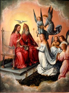 Korunovace Panny Marie od Michiel Sittow