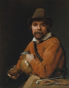 Muž držící džbán, ca. 1660.