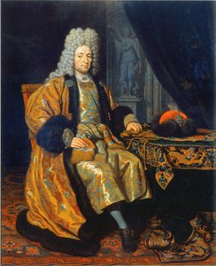 Portrét Francoise Leforta 1656-1699, 1698