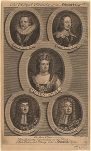 Královská rodina Stuartů od Michiel van der Gucht