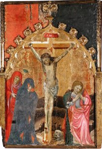 Ukřižování, 1400. od Miguel de Alcanyis