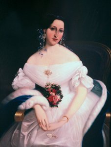 Luisa Pesjak, c1835 od Mihael Stroj