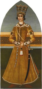 Portrét prince Abbáse Mirzy od Mihr Ali