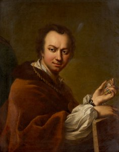Autoportrét, 1731-1734. od Mijtens