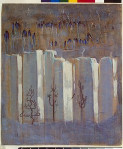 Zima (III) od Mikalojus Konstantinas Čiurlionis