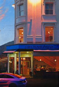 Rendevous, 2017 (olej na plátně) od Mike Briscoe