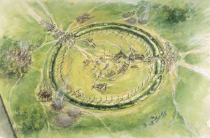 Stonehenge Fáze 2, c27. století před naším letopočtem, c1990-2010