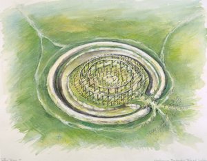 Woodhenge, c25. století před naším letopočtem, c1990-2010
