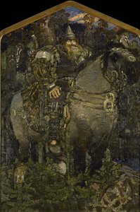 Bogatyr, 1898 od Mikhail Aleksandrovich Vrubel