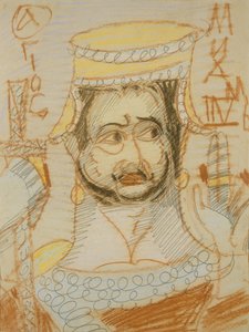 Svatý Michael archanděl od Mikhail Aleksandrovich Vrubel