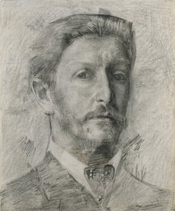Autoportrét, 1904-1905 od Mikhail Aleksandrovich Vrubel