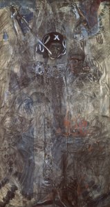 Vize proroka Ezechiela, 1906 od Mikhail Aleksandrovich Vrubel