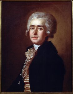 Portrét skladatele Dmytra Bortnianského (1751-1825) (Portrét skladatele Dmitrije Bortnianského). Obraz Michaila Ivanoviče Belského (1753-1794). Olej na plátně, 65,7 x 52,3 cm od Mikhail Ivanovich Belsky