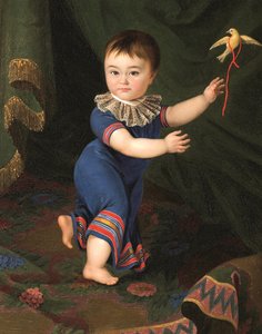 Portrét hraběte Dmitrije Nikolajeviče Šeremetěva 1803-1871 jako dítě, 1805. od Mikhail Matveevich Cherkasov