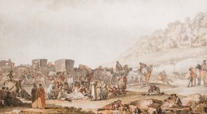 Smrt prince Grigorije Poťomkina v besarabské stepi, 1791.
