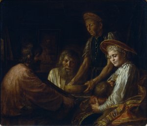 Selský pokrm, 1774 od Mikhail Shibanov