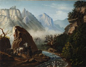 Přestřelka v horách Dagestánu, 1840-1841