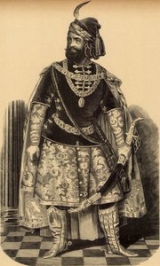 Márton Lendvay jako Bánk Bán (Miklós Barabás, 1856) od Miklós Barabás