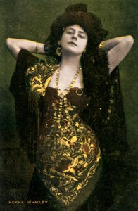 Norma Whalley , australská herečka, počátek 20. století. od Miller and Lang