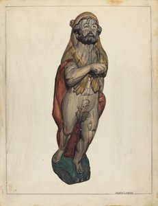 Figurka: Hercules, c. 1940.